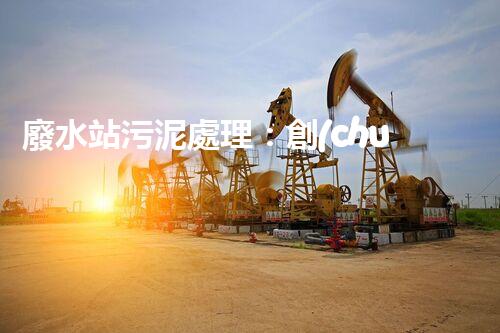 廢水站污泥處理：創(chuàng)新方案，徹底解決環(huán)境隱患！